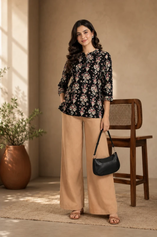 FK Cascade Kurti for Women