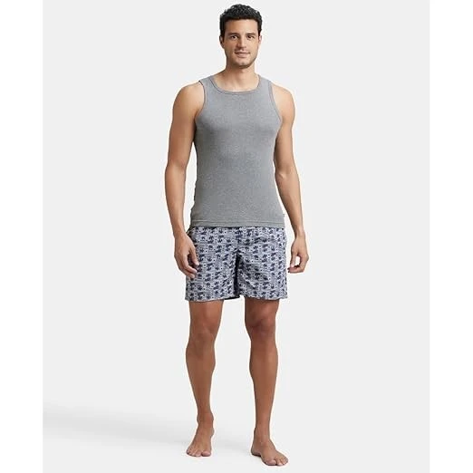 FK AirKnit Printed Lounge Short for Men