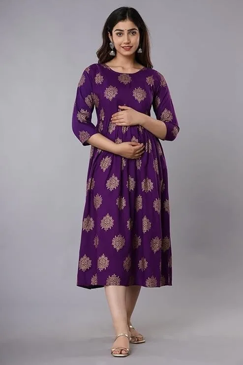FK Saffron Kurti for Women