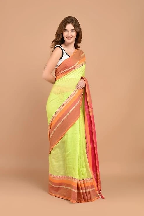 FK Vista Saree for Women – Cocoa
