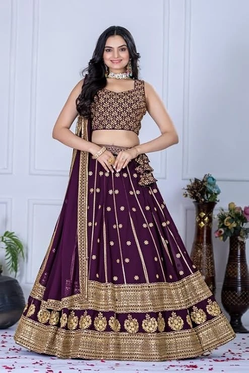 FK Marble Lehenga Set for Women